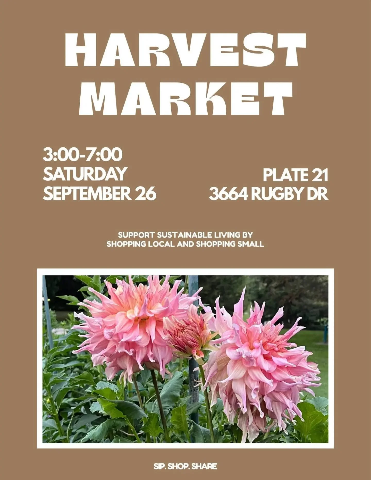 This cozy rainy day is making me so excited for the cozy Harvest Market at @plate21 next Saturday, September 26! (Hopefully with more sun next week!)

This is my neighborhood coffee shop so I'm looking forward to meeting new neighbors and sharing lot