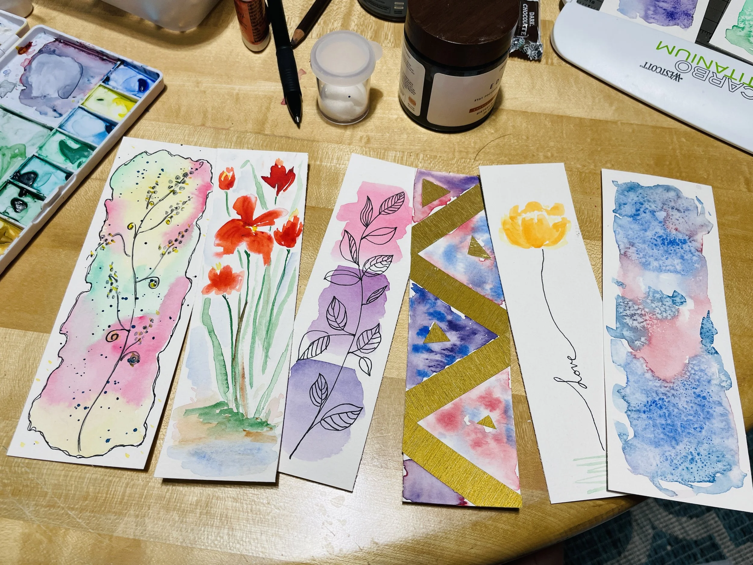 Midsummer Paint Party - Water Color Class with Vivian