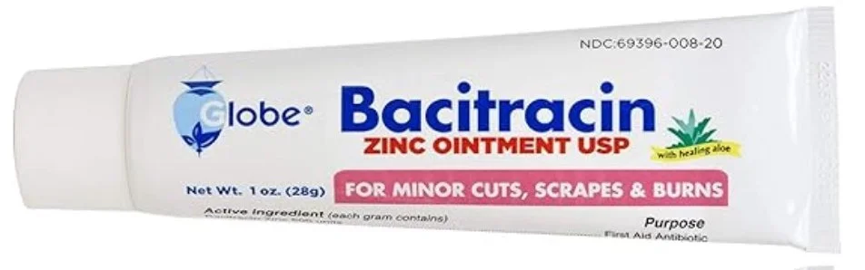 globe bacitracin zinc ointment bikini line razor burn remedy