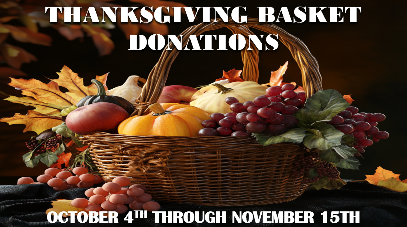 Thanksgiving Basket Donations