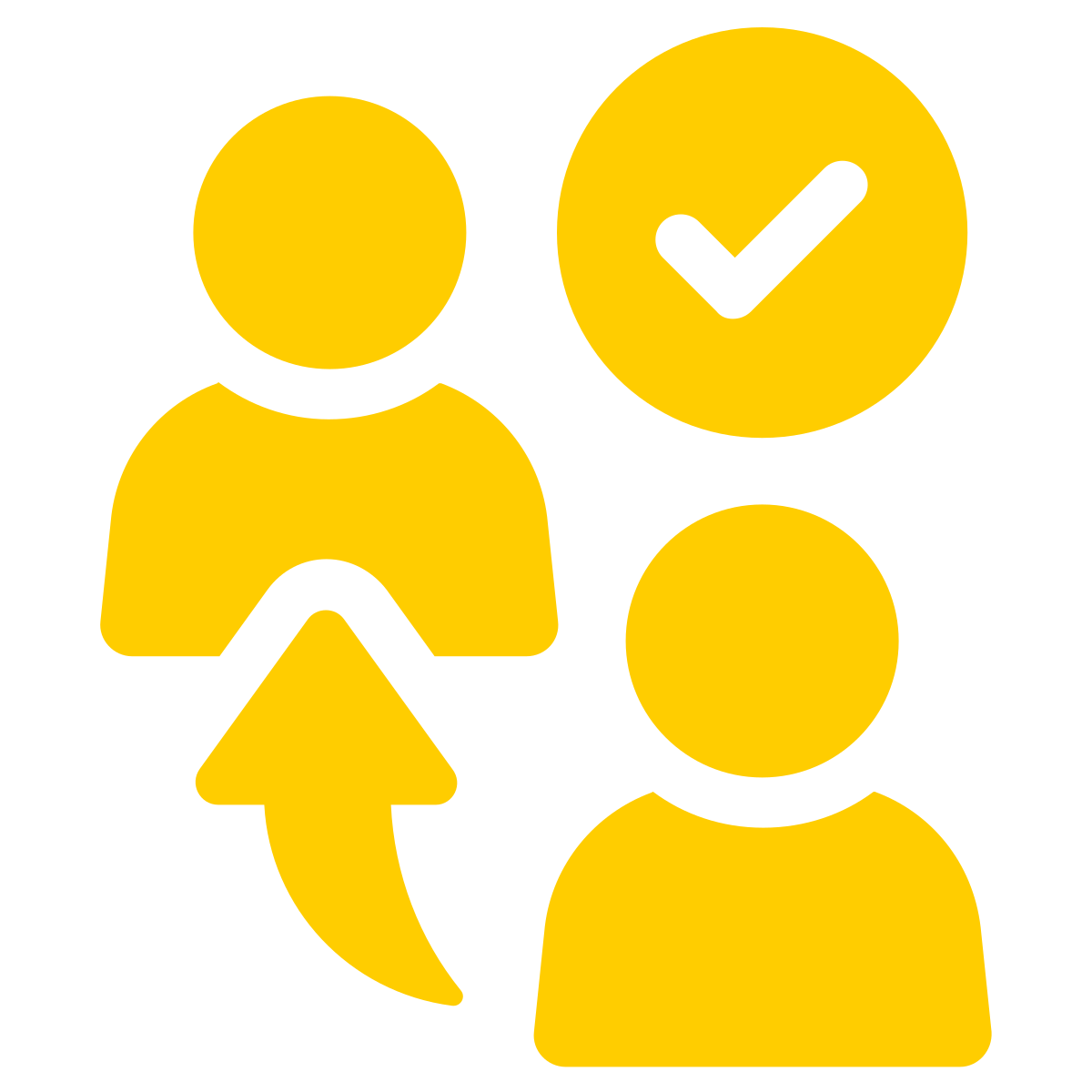 an icon depicting a business referral