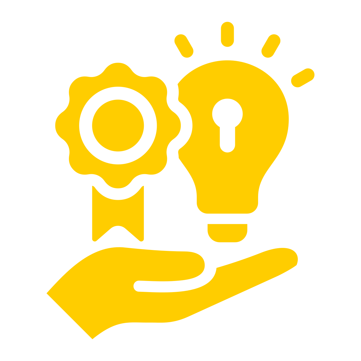 an icon representing intellectual property