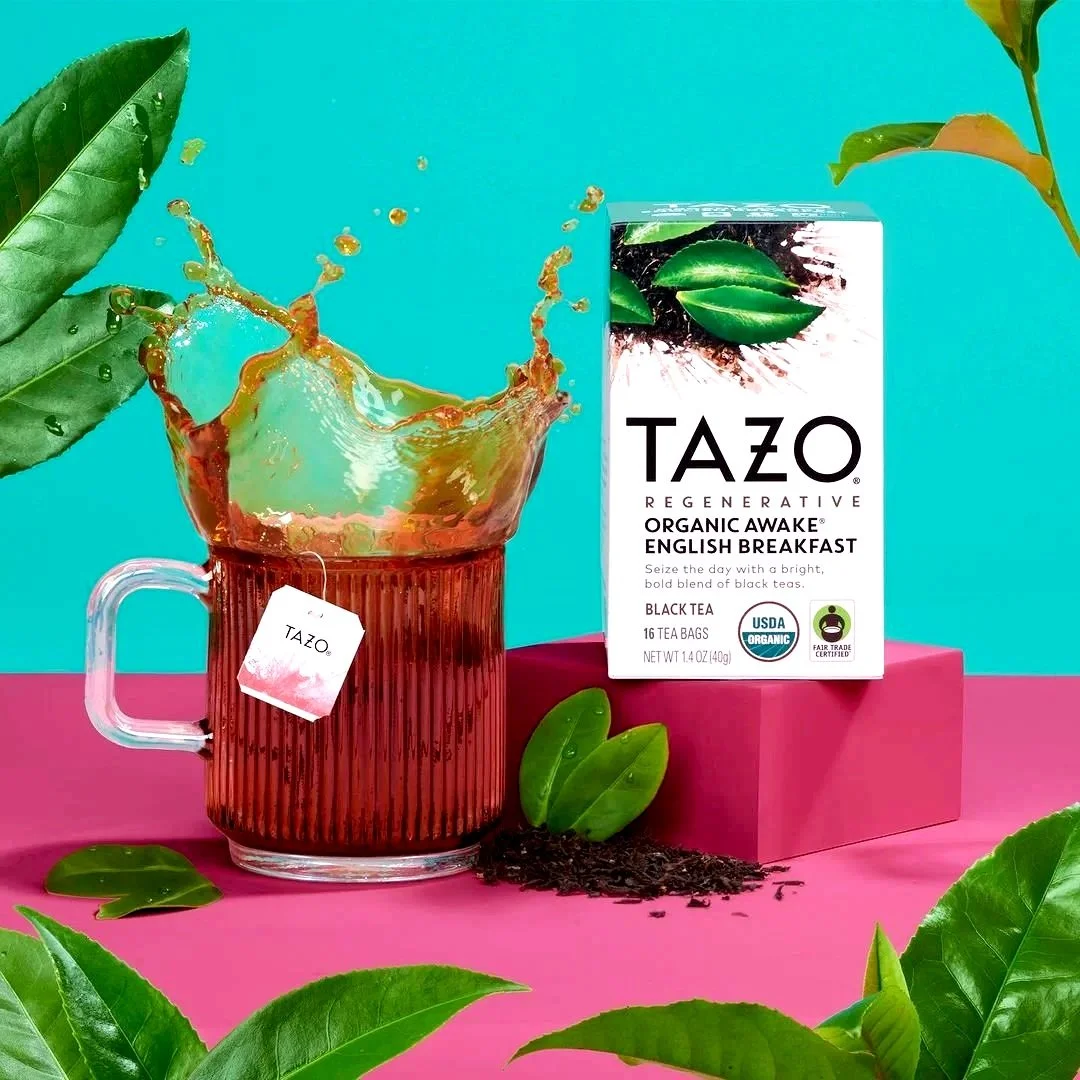 LABEL COPY: Can't find your invite for high tea with the Queen? (It must've gotten lost in the mail.) Luckily, our take on traditional breakfast-style black tea is even bolder and more robust, with a modern twist of Darjeeling front and center-no RSV