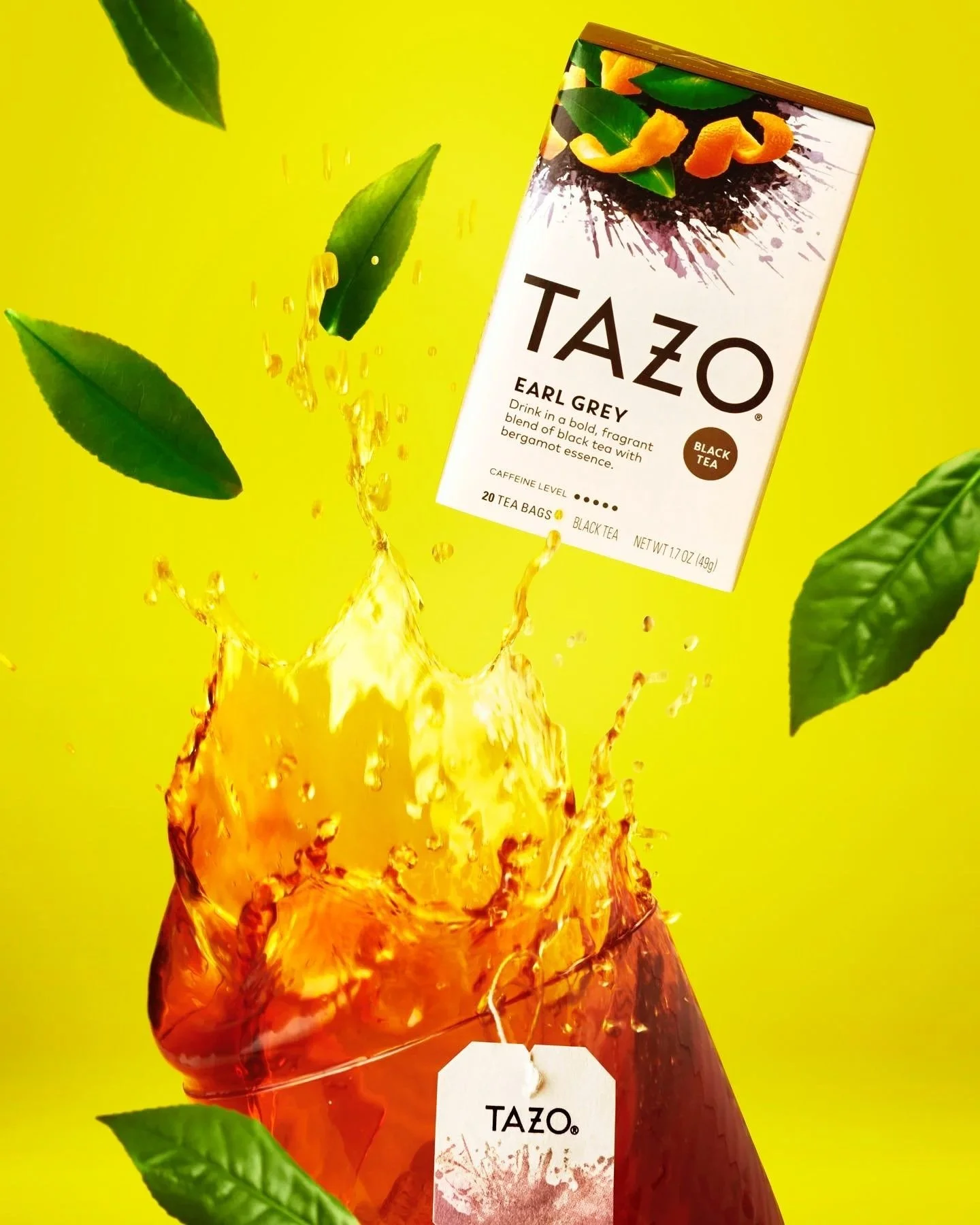 LABEL COPY: Legend has it Earl Grey was named after it was given as a gift to a British nobleman. We're just thankful it's become a noble gift to our taste buds. Aromatic black tea blended with bergamot essence come together in regal complexity, crea