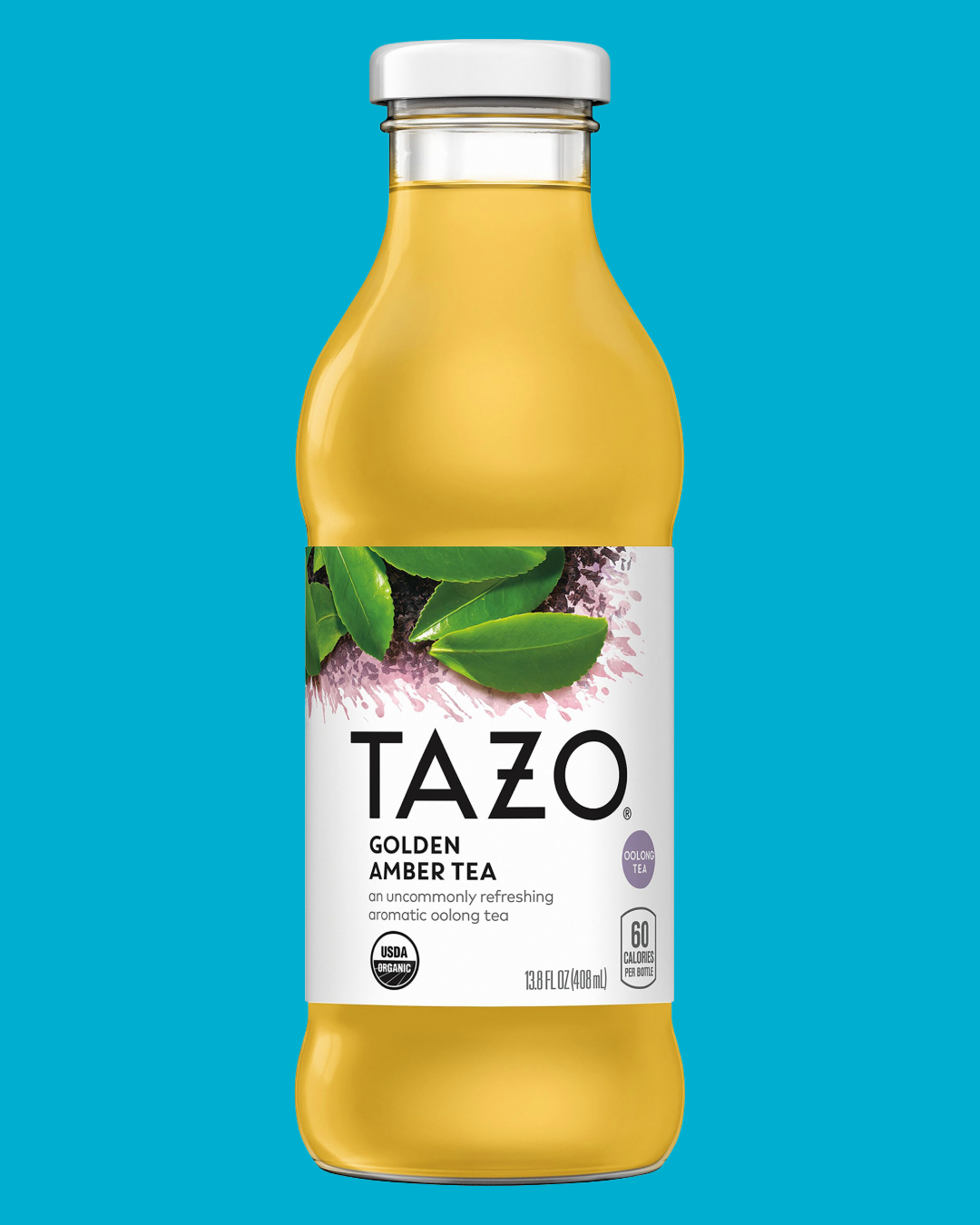 LABEL COPY: Life is complex. Our Organic Golden Amber oolong tea is complex too. It's bright, it's floral, it's aromatic—all in one. But drinking this is straightforwardly refreshing and delicious.