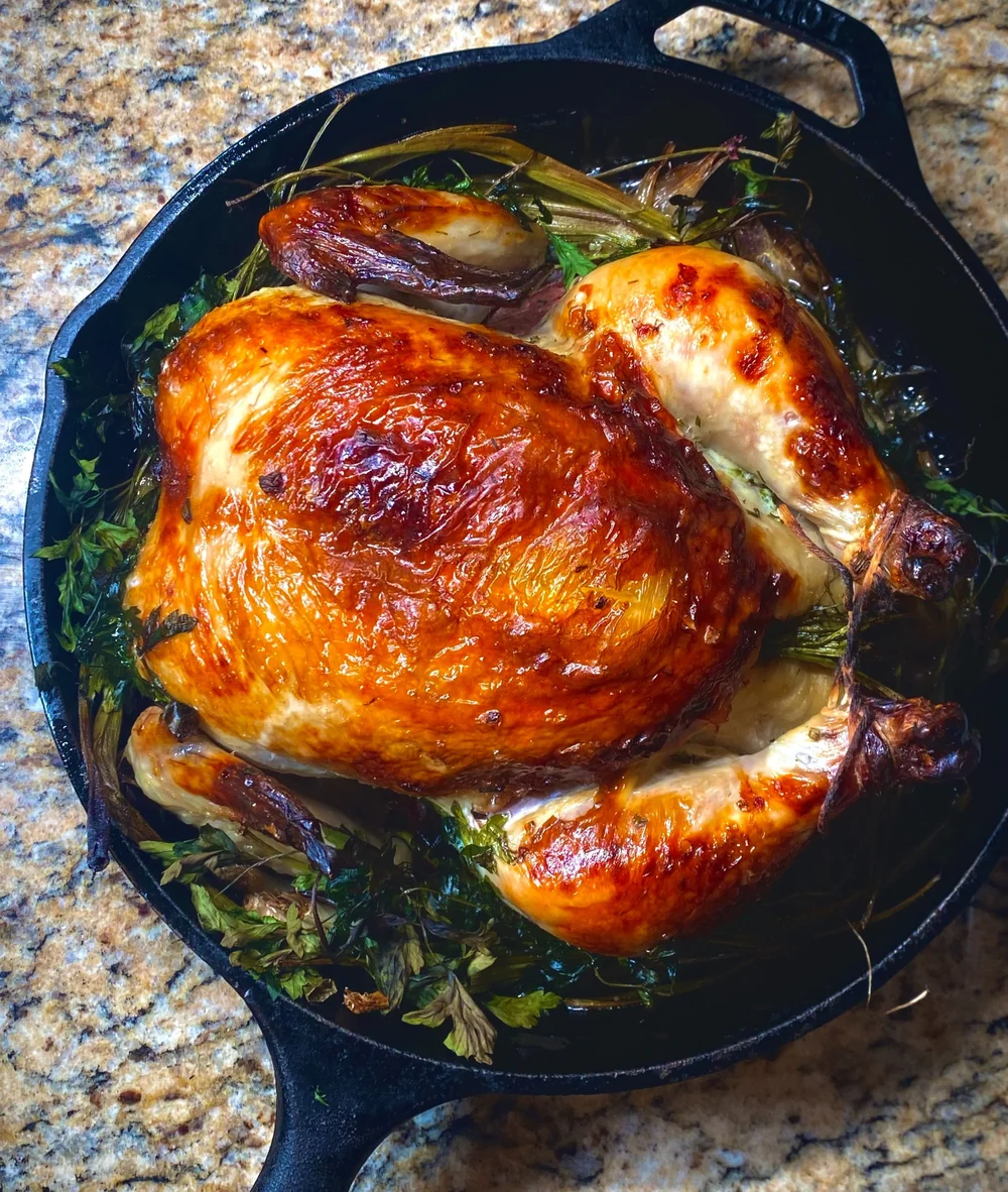 Overnight Dill & Anchovy Roast Chicken — Francisco Cooks