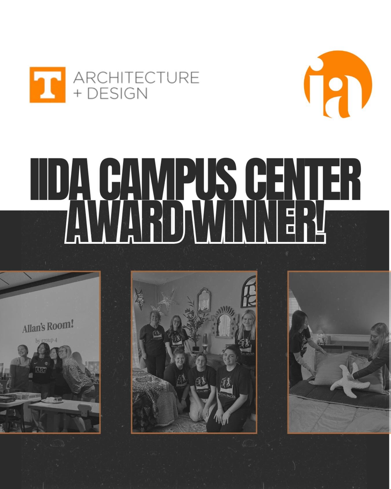 IA Collaborative is proud to announce that we won the IIDA Campus Center Award.
This award recognizes an IIDA Campus Center through the development of superior programming that enhances the interior design profession at the student and local level.