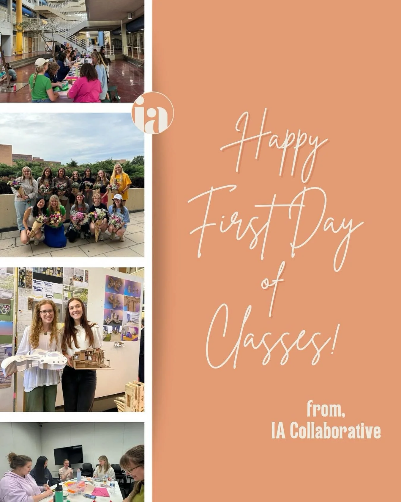 Happy First Day of Classes!! So excited to see everyone back, let’s make it a great year!