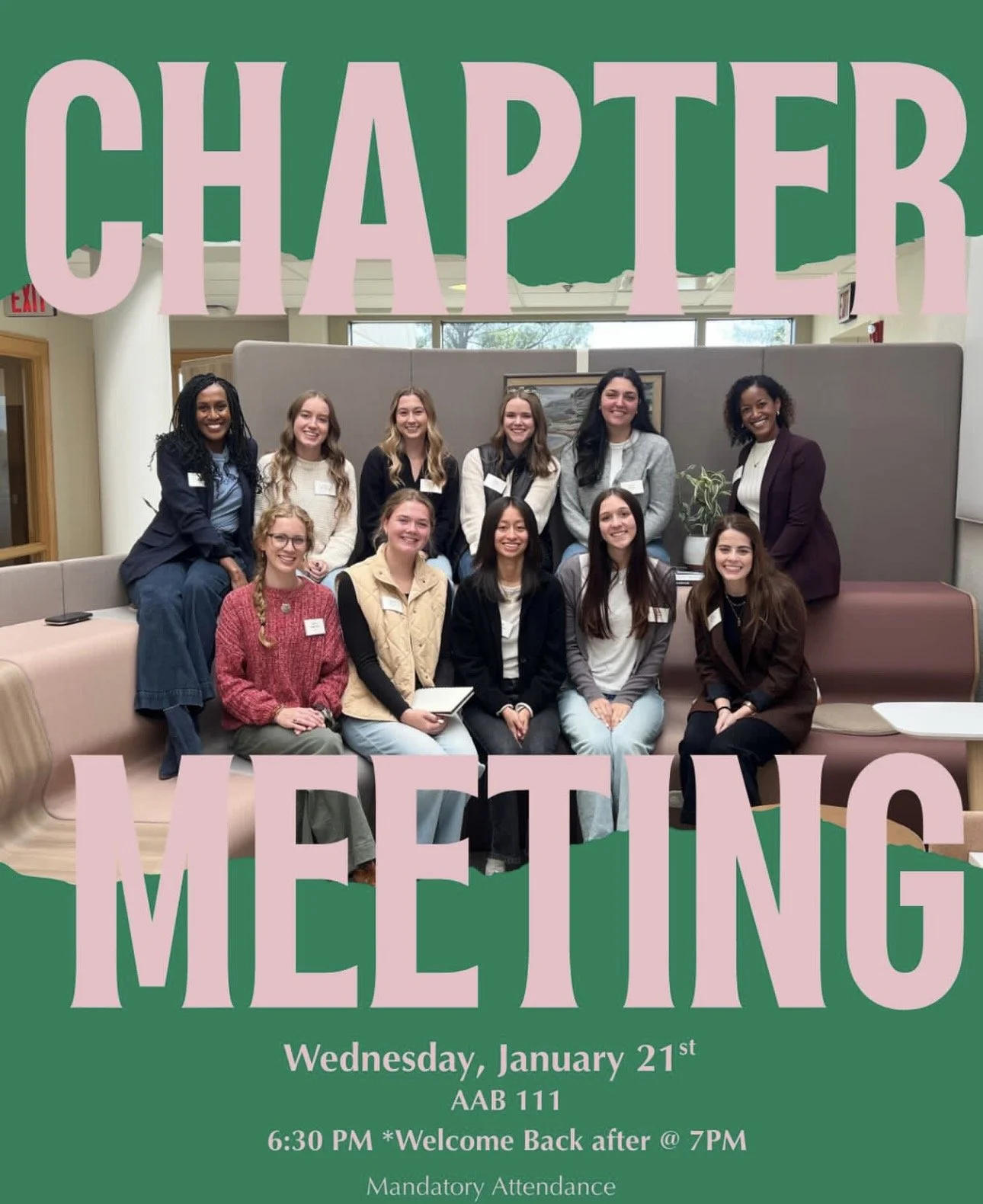 First Member Meeting + Welcome Back Event 