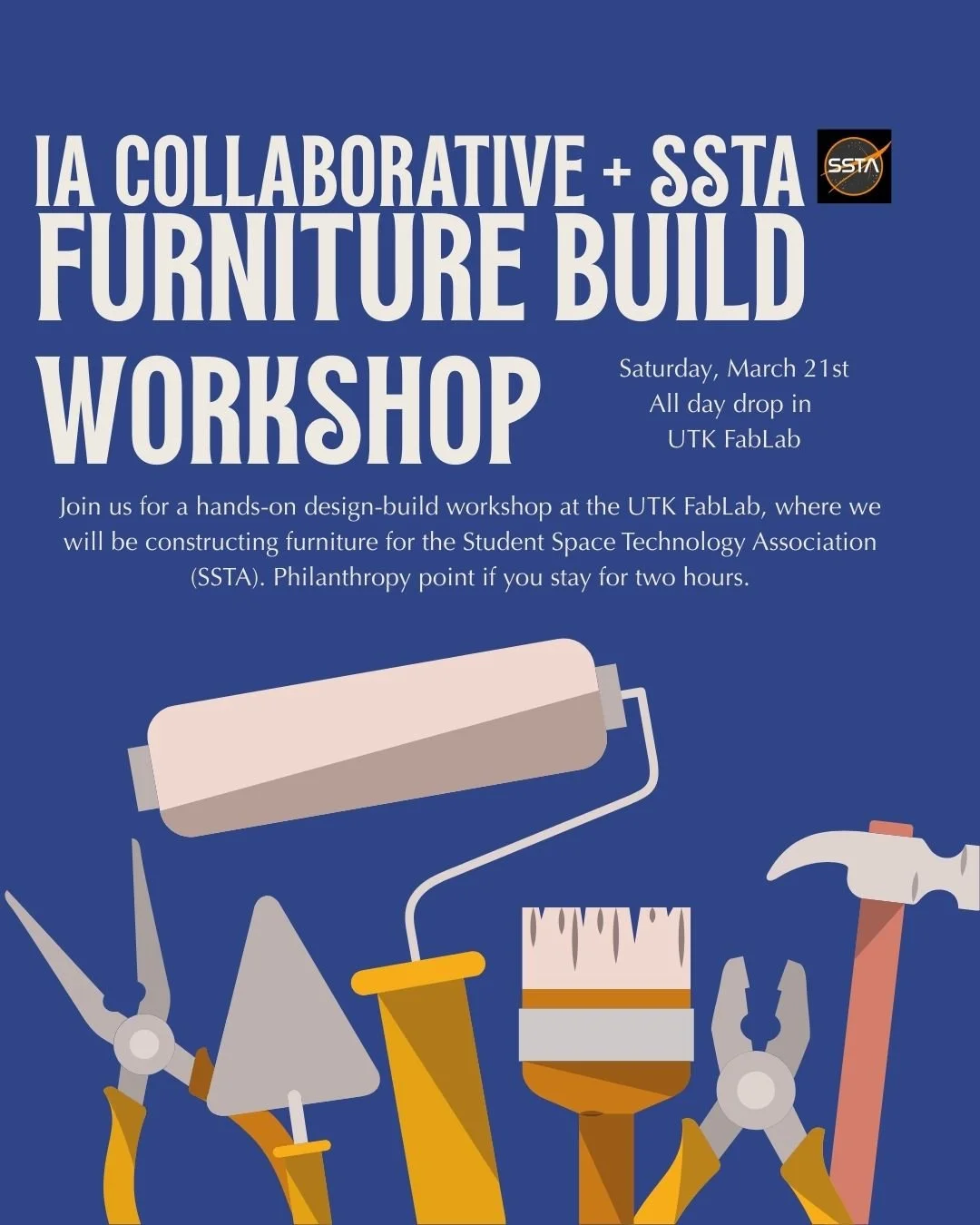 Furniture Build Workshop with SSTA