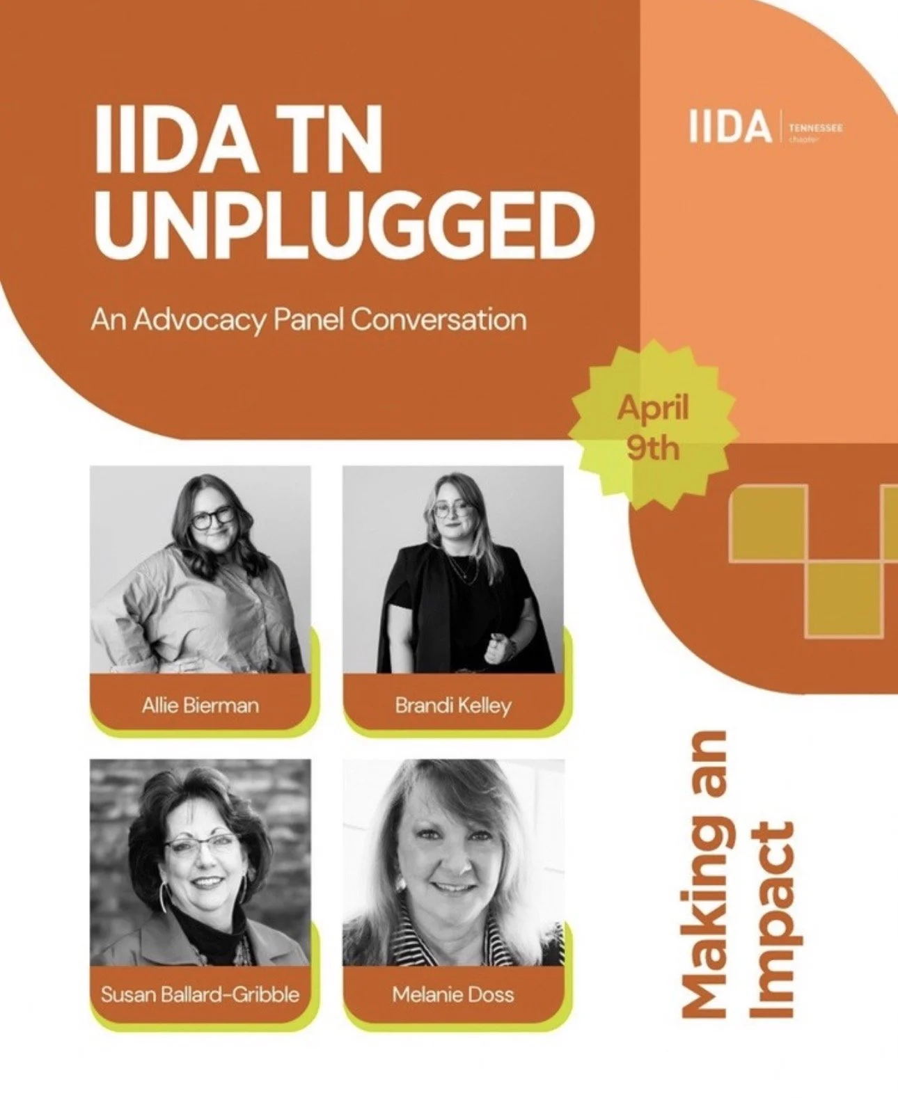 IIDA TN Unplugged Advocacy Event