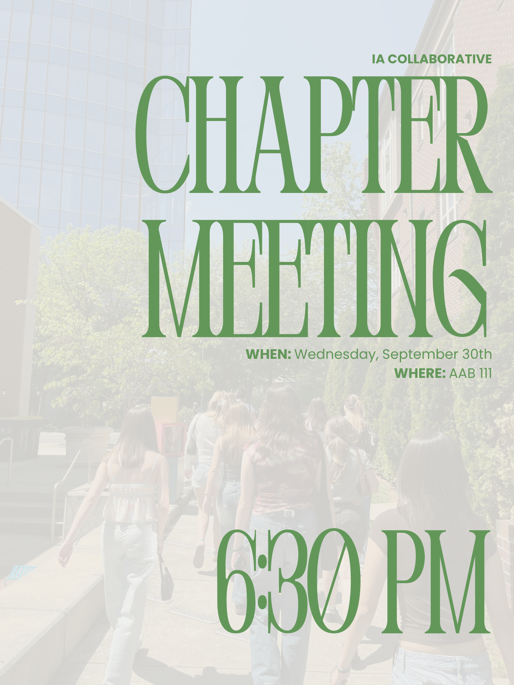 September Chapter Meeting 