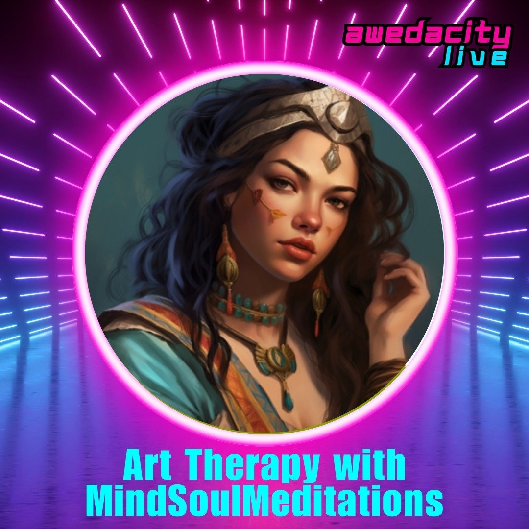🚀 AWEDACITY Live - Show Alert 🚀

🎙️Art Therapy with MindSoulMeditations - Charoa is a mother, artist, business owner from Canada.

Get ready for a transformative journey with @mindsoulmeditations as she introduces her upcoming 30-day Art Therapy C