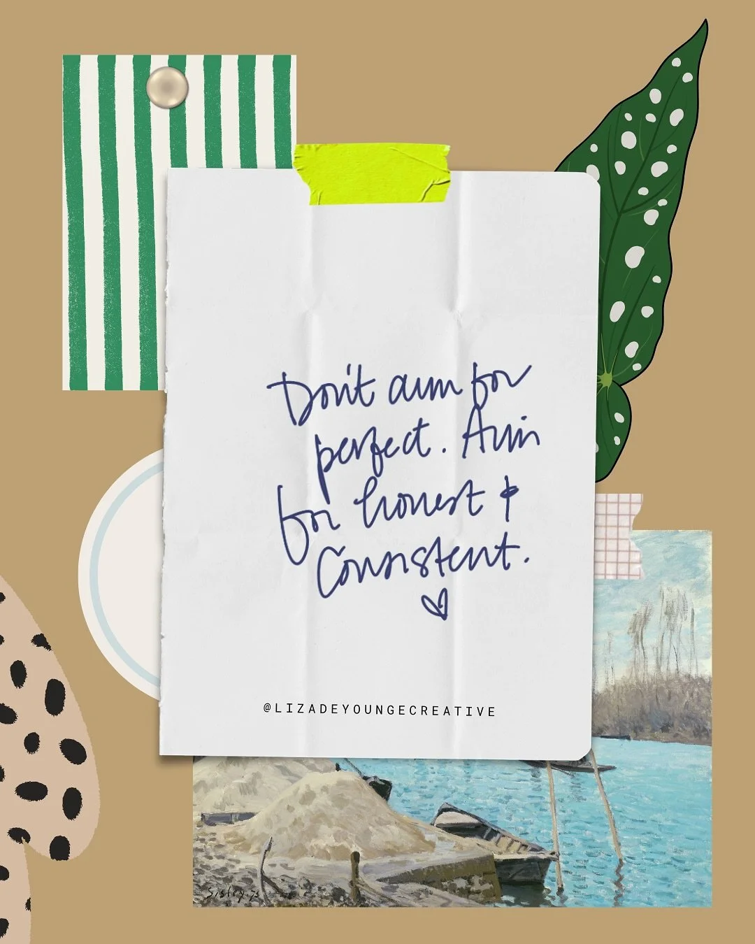 In an AI world, your imperfections make us love you more! Show us something HUMAN - about yourself (and your small business!) and just hit POST.

As always, if you just can&rsquo;t get over the hump, I&rsquo;m your social media girl. My Jump Start pa