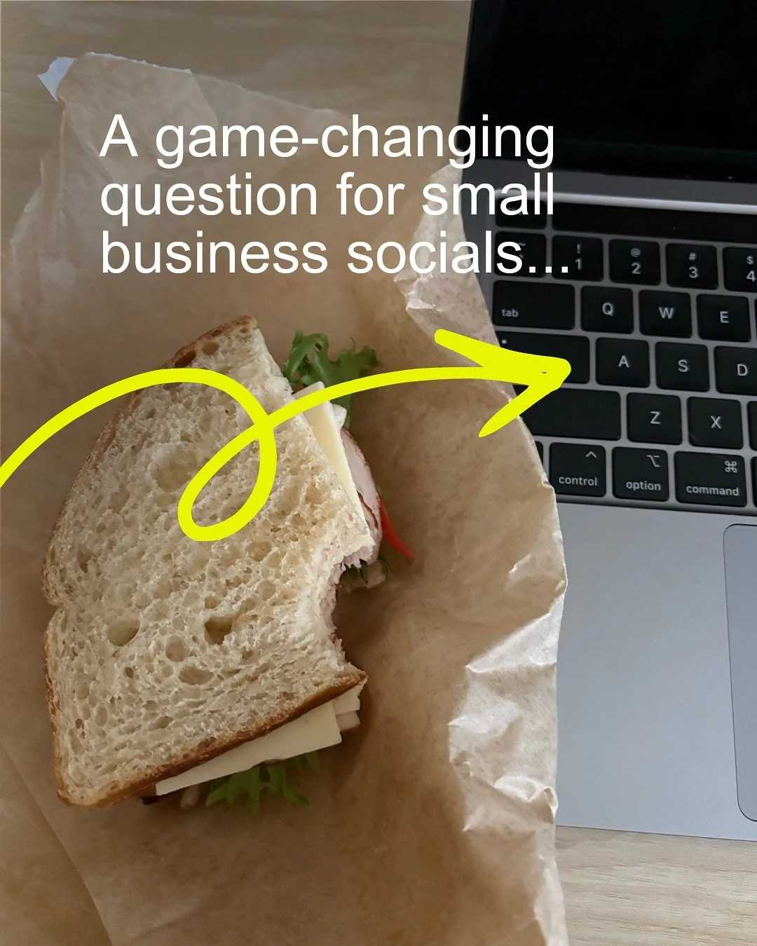What if you stopped asking &ldquo;what should I post today?&rdquo; And started asking &ldquo;what happened today that could BECOME content?&rdquo;

What if the content is already there, and you just need to document it? Just snap the photo of the cli