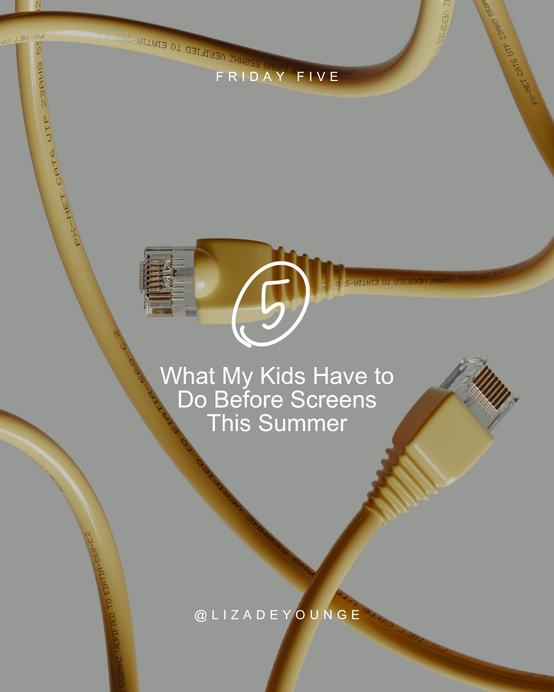 What My Kids Have to Do Before Screens This Summer