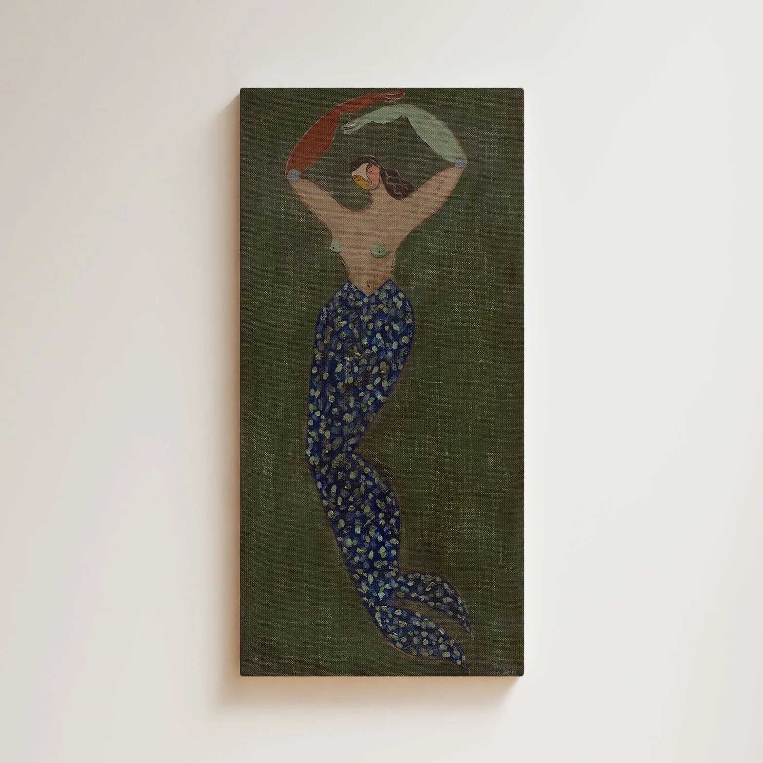 Drifting In The Deep Green - Original Artwork