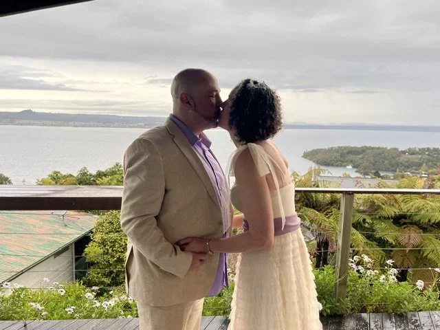 Nathaniel and Jennifer - elopers from Oregon - Acacia Bay - April 2026