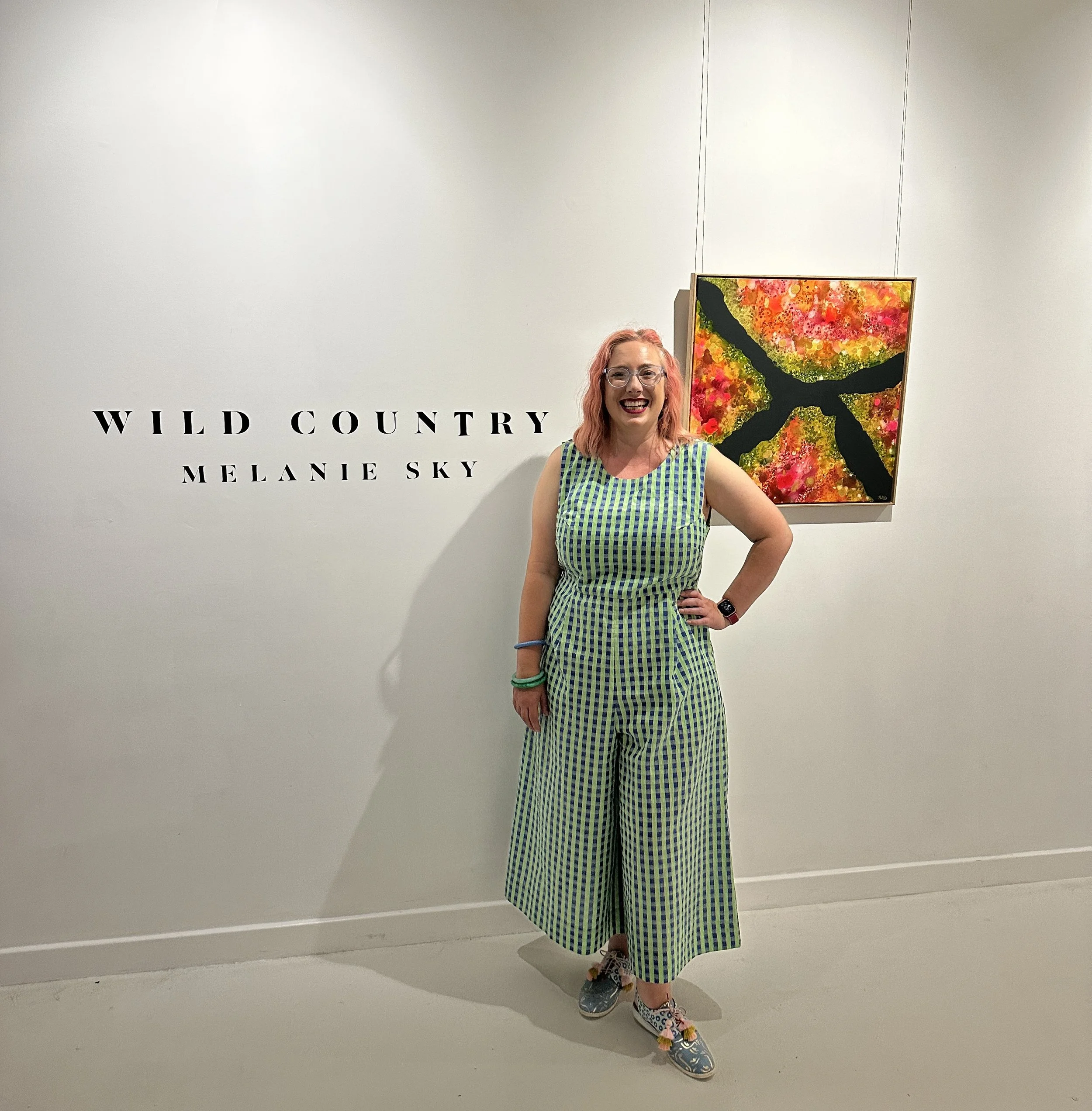 Artist Melanie Sky Studio Mel Sky