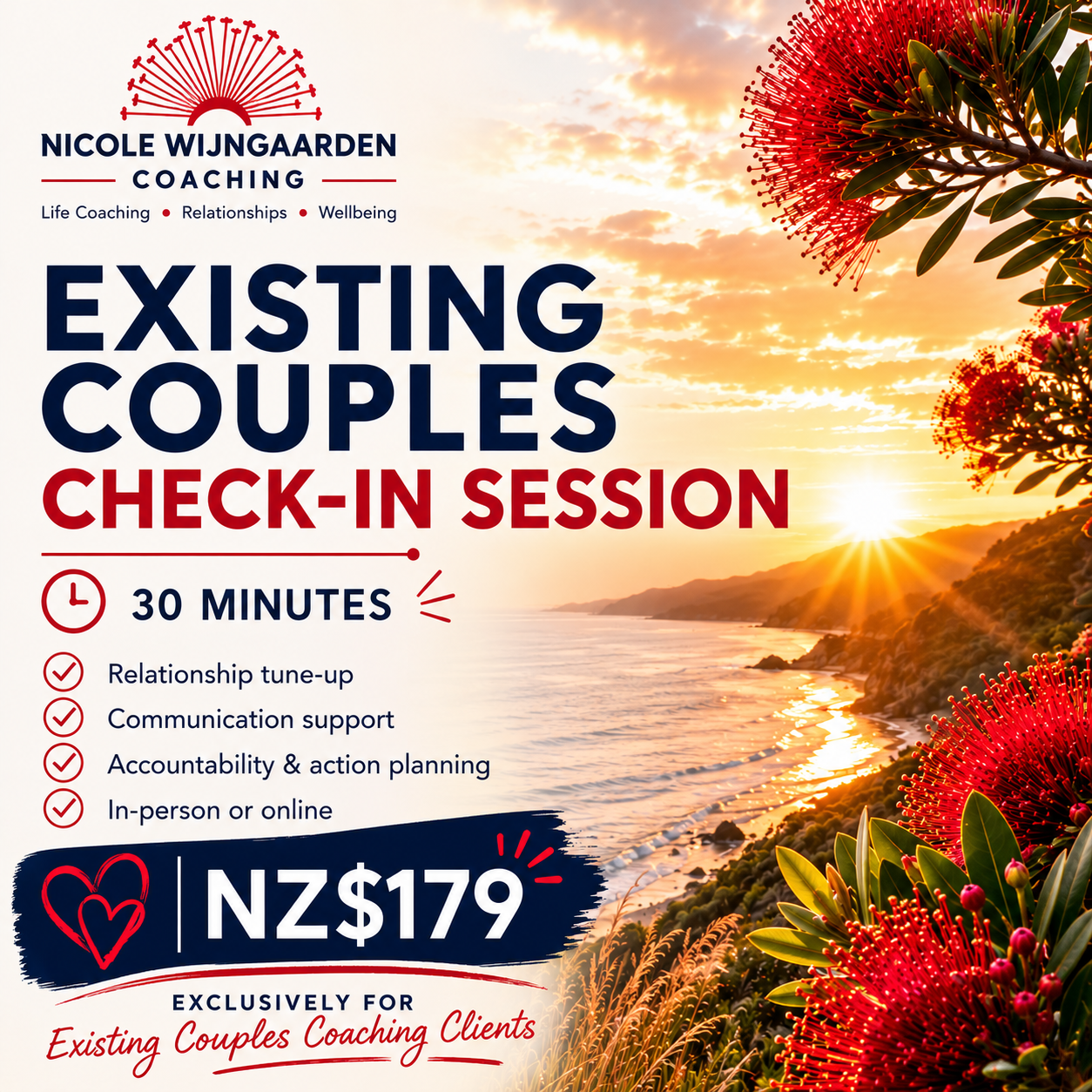 Existing Couples Check-In Session (30 Minutes)
