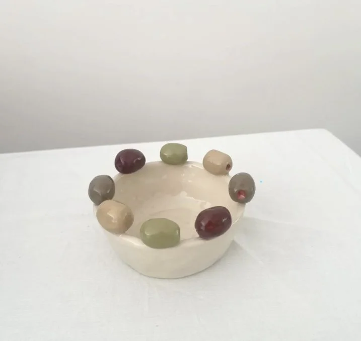 Small Full Rim Olive Bowl