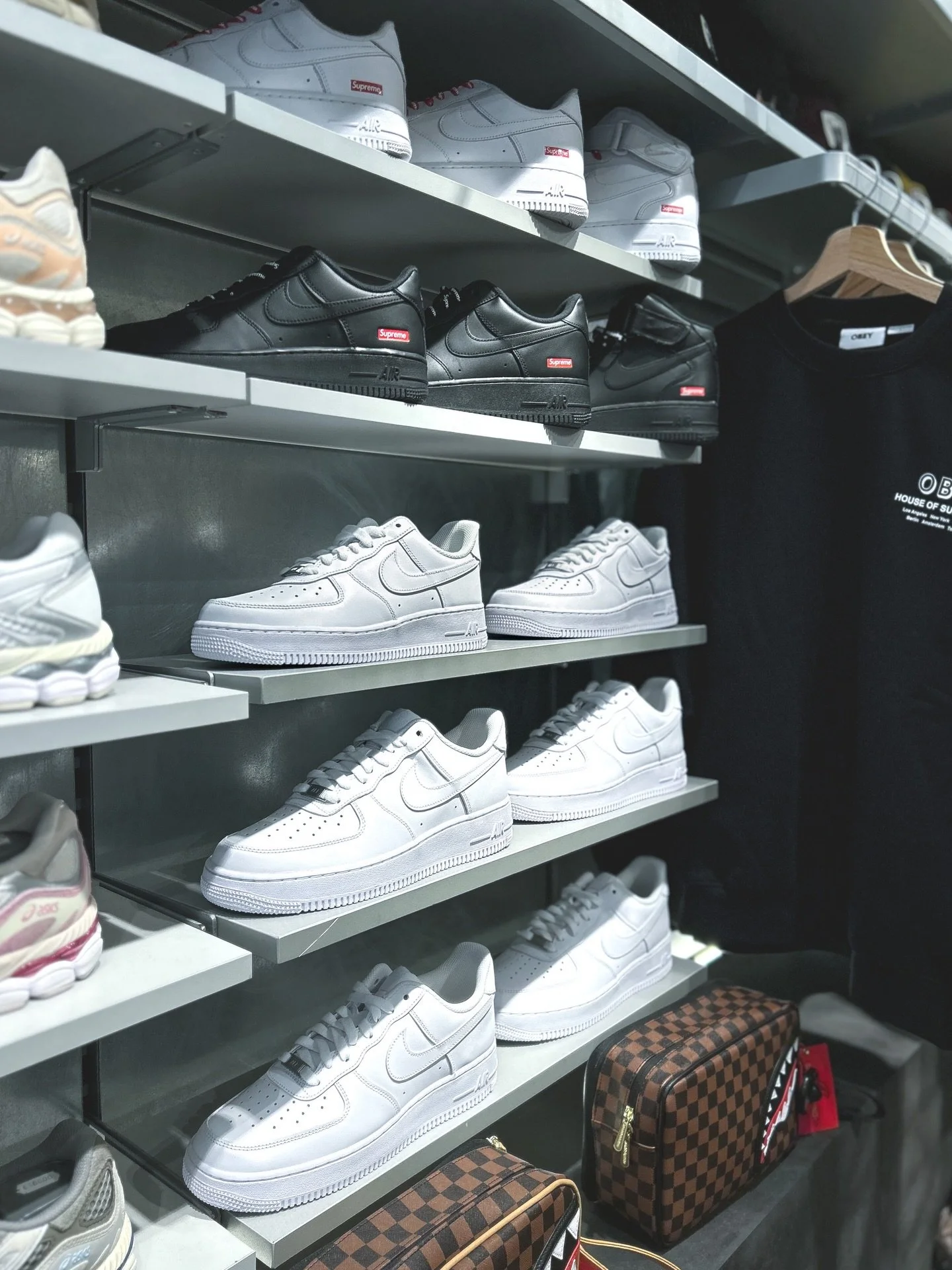 Back in stock 🔙 @nike Air Force 1&rsquo;s!👟