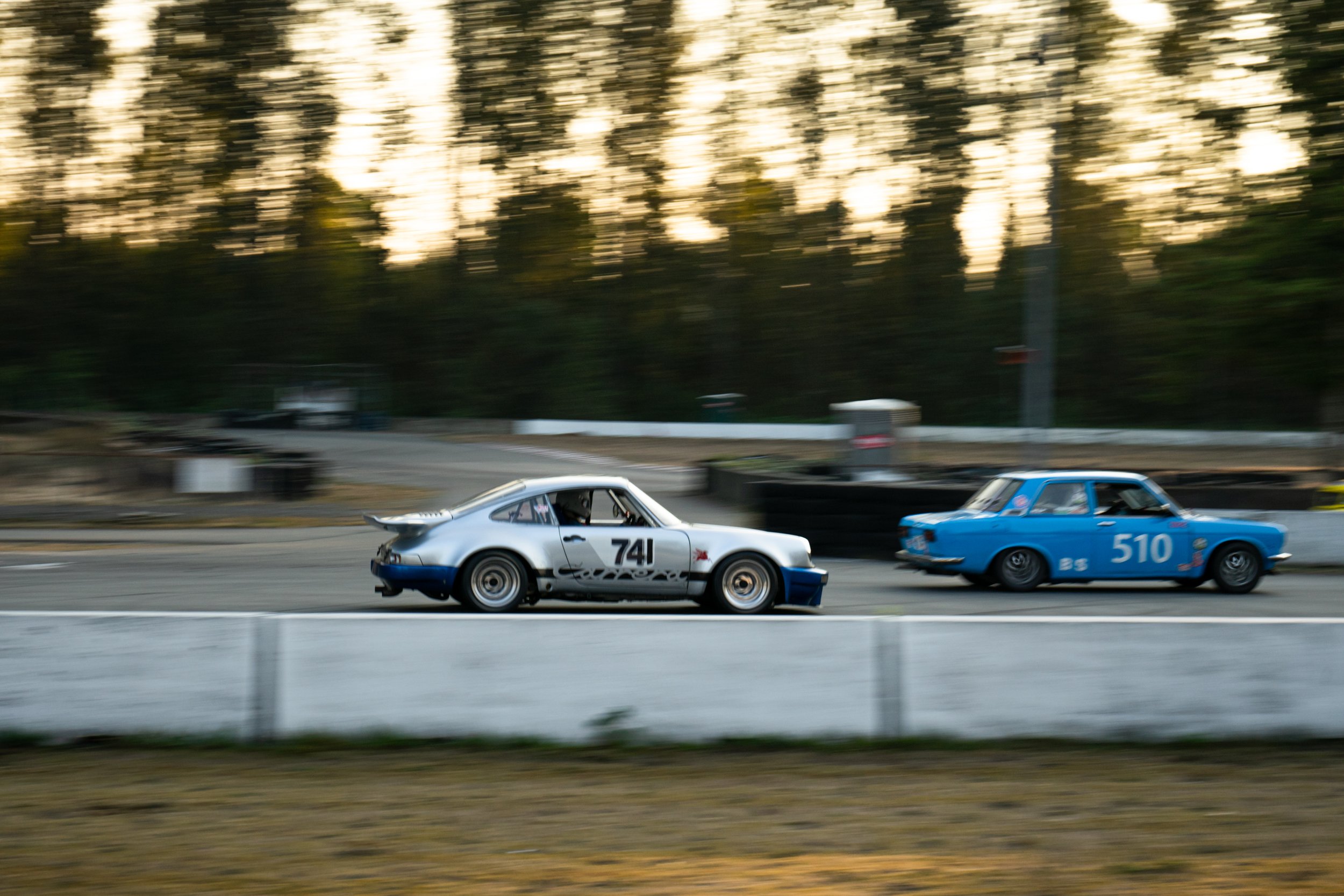 Vintage car race