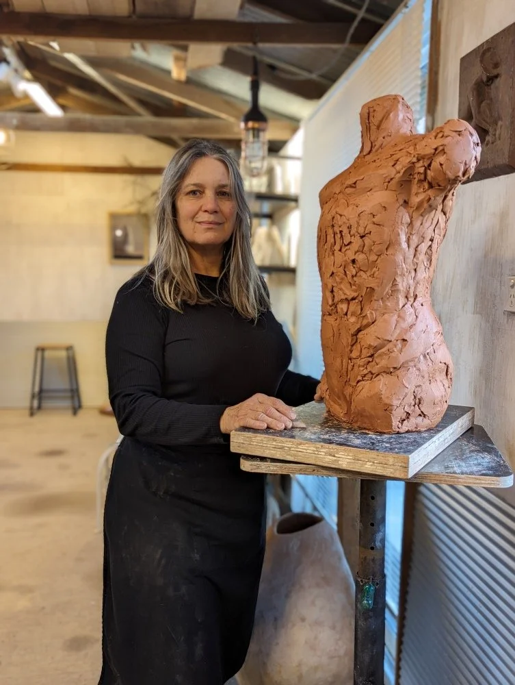 Karen Alexander Sculpture Clay Model Male Torso.jpg