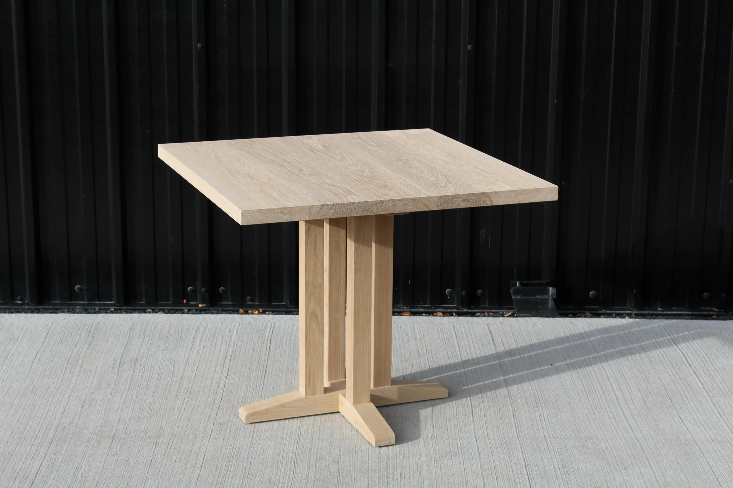 Oak Outside Dining Table