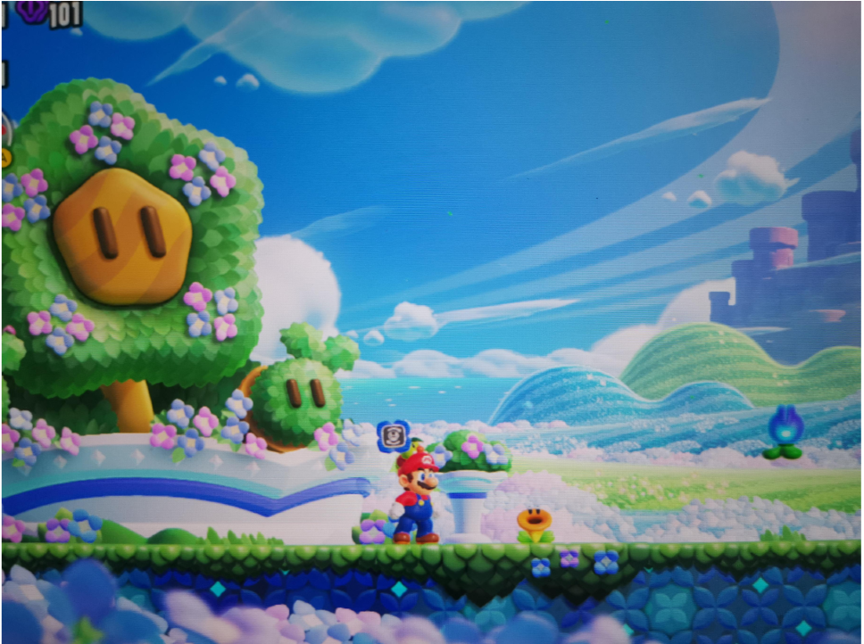 aje colorido de Super Mario Bros. Wonder.