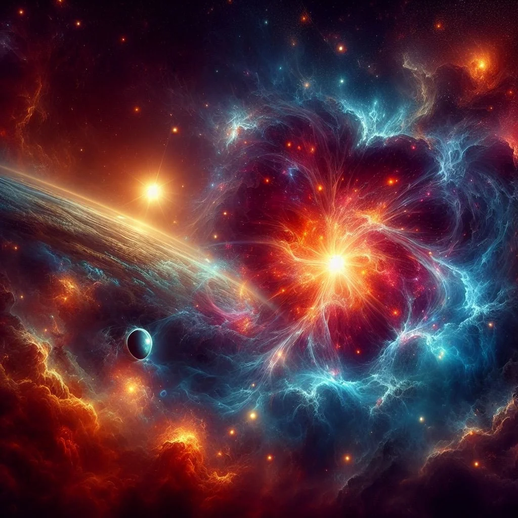 Nacimiento de las primeras estrellas después del big bang.