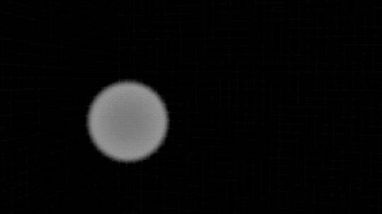 La animación recrea el posible encuentro y aniquilación de dos partículas WIMP, un proceso hipotético que transformaría su masa en rayos gamma, la forma más energética de la luz.