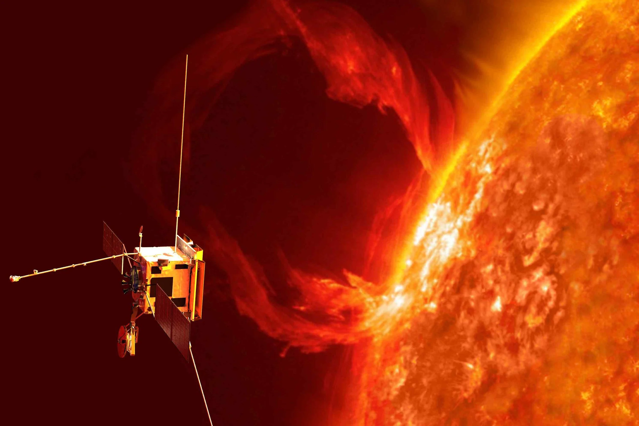 La sonda espacial europea Solar Orbiter proporciona imágenes del Sol, incluidas observaciones de lo que, desde nuestra perspectiva, es su cara oculta, invisible directamente desde la Tierra.