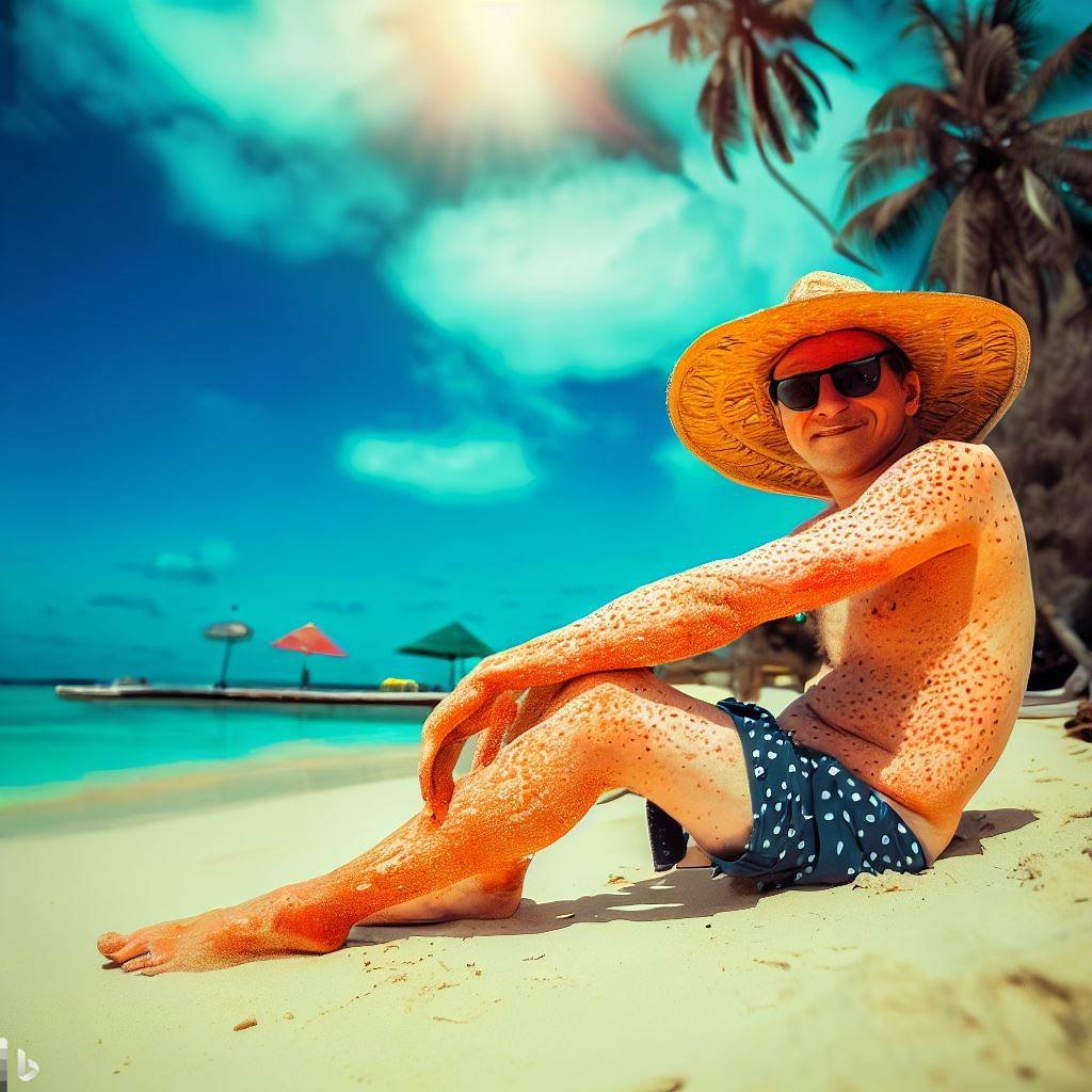 Holidaymakers be warned: Short, intense sun-seeking trips can disrupt skin’s microbiome