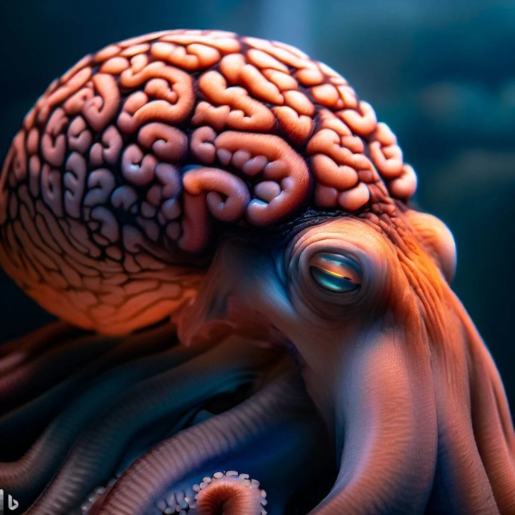 Unveiled the intricate neural architecture of the enigmatic learning processes of octopus.