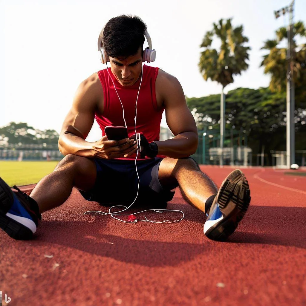 Listening to music before a competition can boost your performance