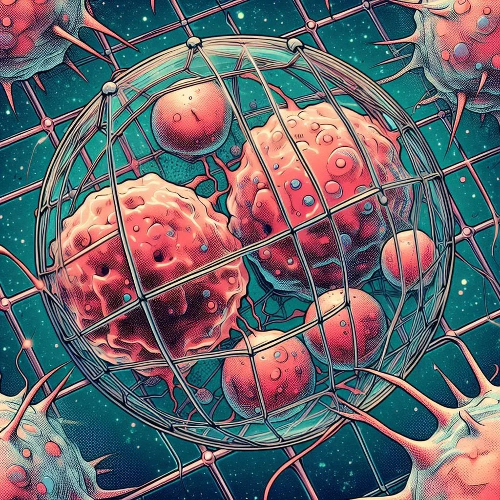 Diseñan «jaulas» moleculares contra las células cancerosas