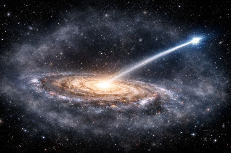 Estrellas hiperveloces: la nueva herramienta para mapear la materia oscura