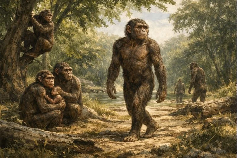 Un fémur de siete millones de años reaviva la guerra científica sobre el origen del bipedalismo humano