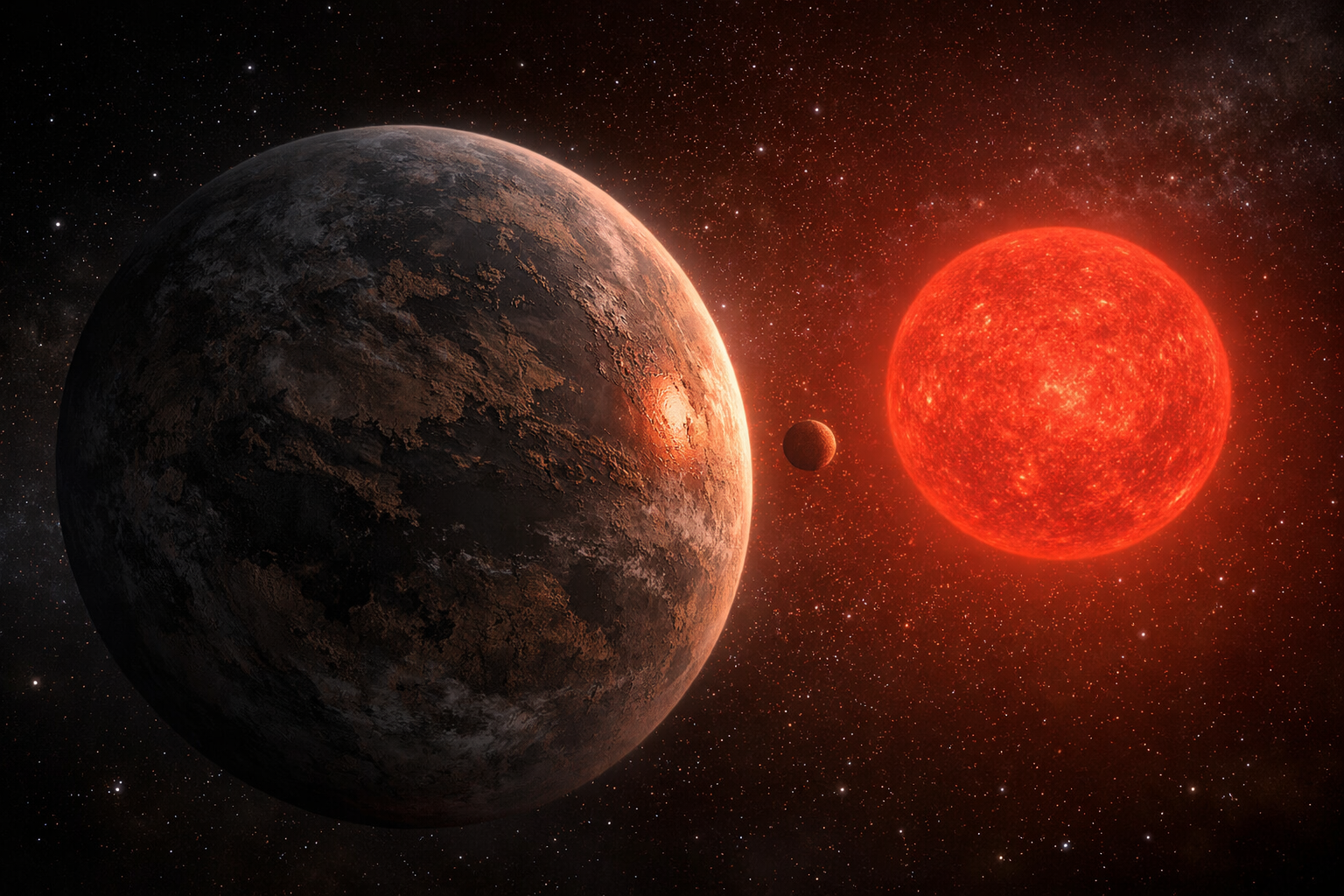 Por qué la vida compleja podría ser casi imposible en los planetas que orbitan las estrellas más comunes de la galaxia