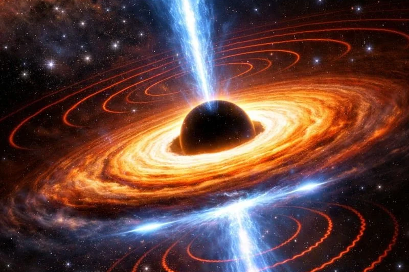 Descubren un agujero negro supermasivo que desafía las teorías del universo primitivo