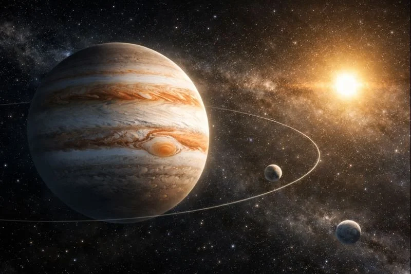 Descubren un exoplaneta similar a Júpiter con una órbita de 130 días gracias al TESS