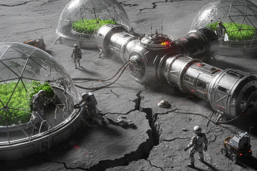 La Luna sigue geológicamente activa: científicos del Smithsonian detectan tectónica reciente y nuevos riesgos sísmicos para futuras bases humanas