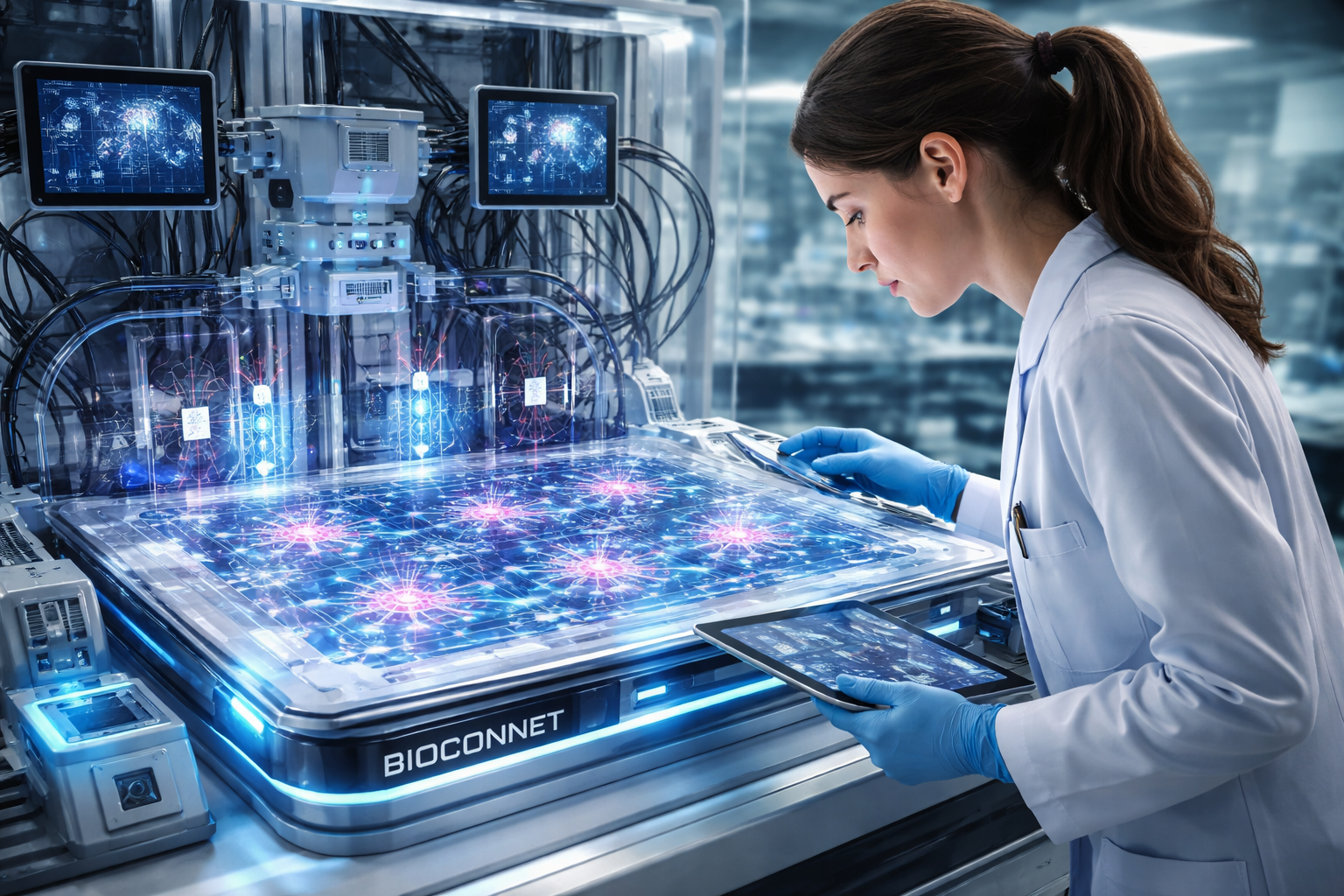 BioConNet: la «placa de circuito» neuronal que imita las condiciones del cerebro humano en el laboratorio