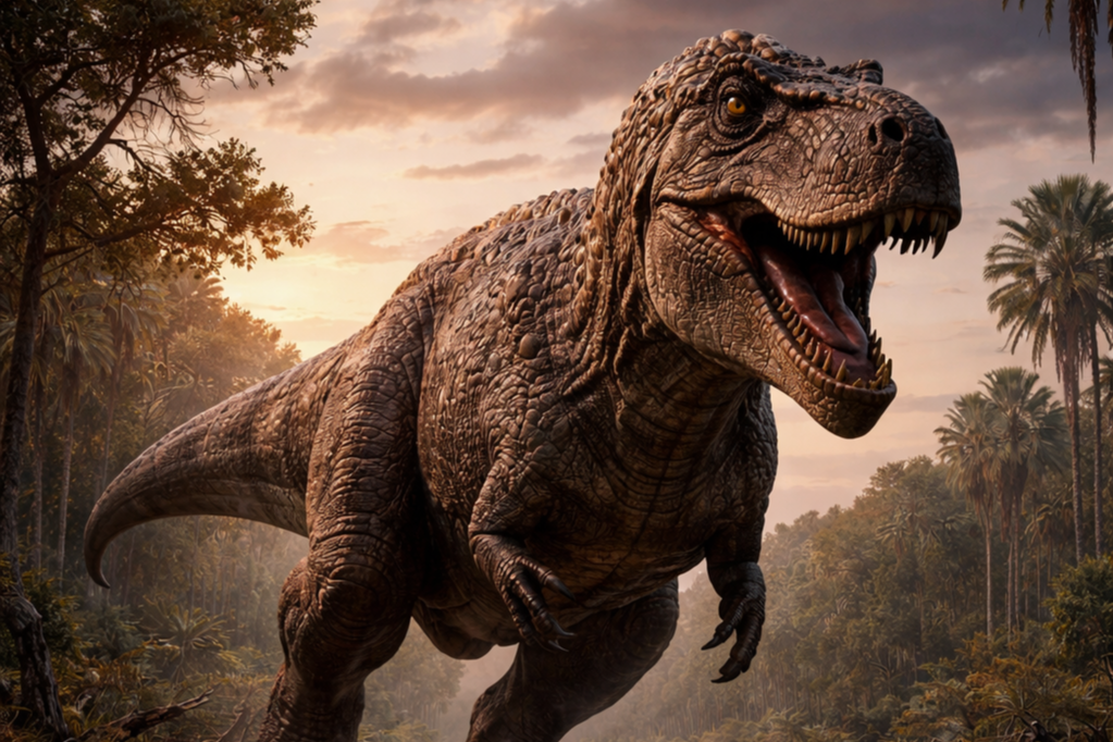 Descubren un tiranosaurio colosal de hace 74 millones de años que podría cambiar el origen del «Tyrannosaurus rex»