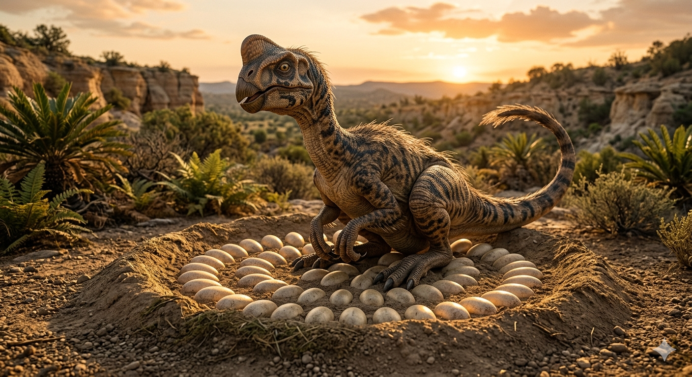 Los oviraptores no empollaban como las aves modernas: así incubaban estos «dinos» sus huevos con ayuda del sol