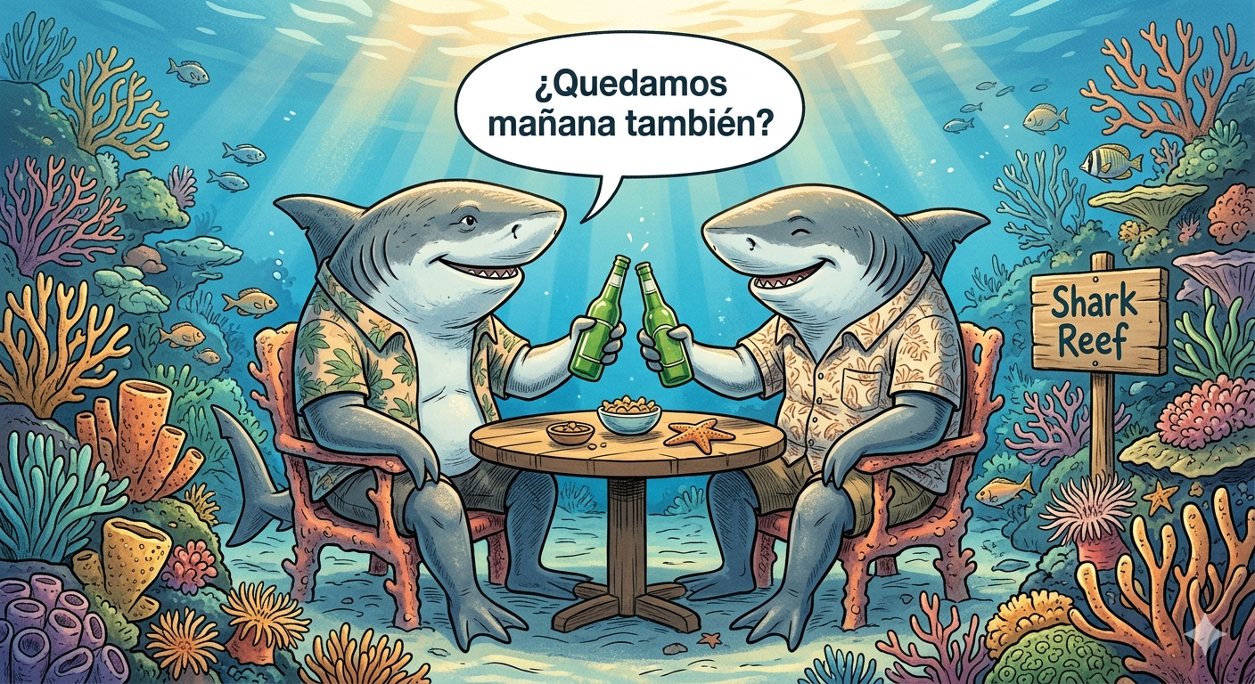 Los tiburones también hacen amigos: la sorprendente vida social del tiburón toro