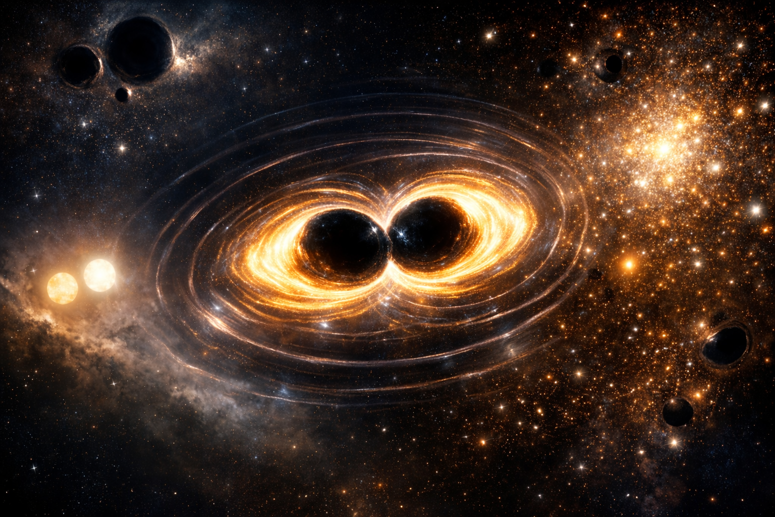 Tres tipos de agujeros negros en fusión: qué han descubierto los astrónomos y por qué cambia nuestra visión del universo