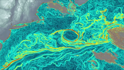 GOFLOW: la inteligencia artificial que muestra las corrientes oceánicas con un detalle sin precedentes
