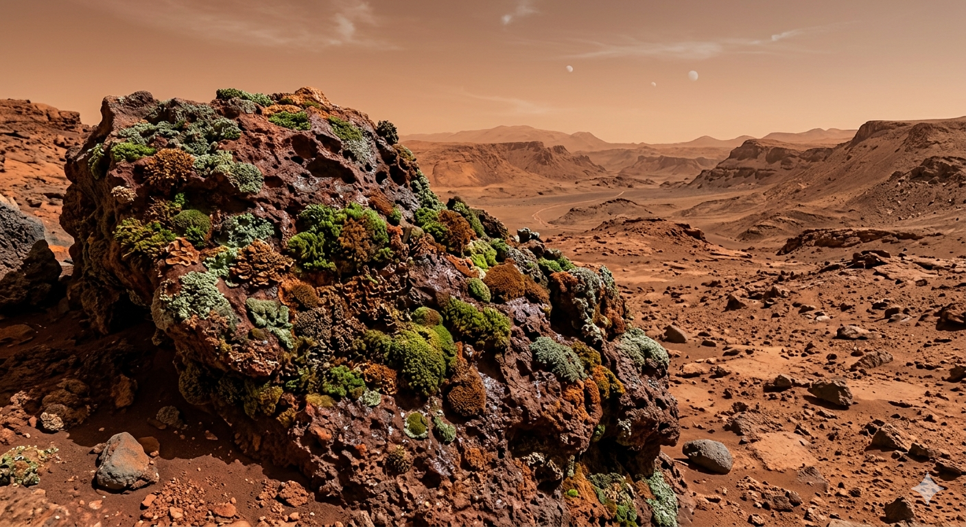 Hongos que podrían sobrevivir en Marte: qué dice la ciencia sobre la vida terrestre en el espacio